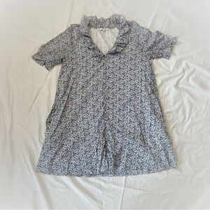 MADEWELL Floral Blue Women's Top
